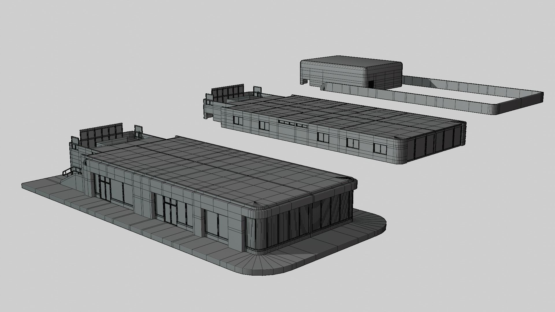 Residential Building with internal 1 3D model_13