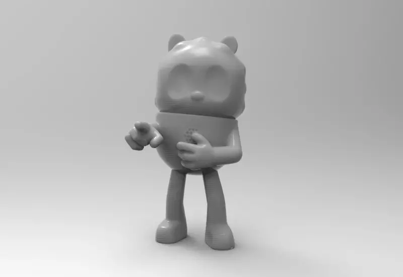 kao space jungle 3D print model_0