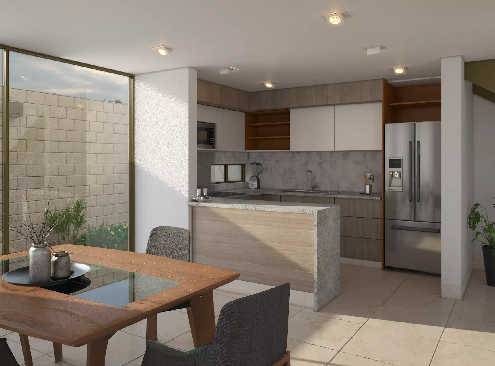 SMALL KITCHEN 3D model_0