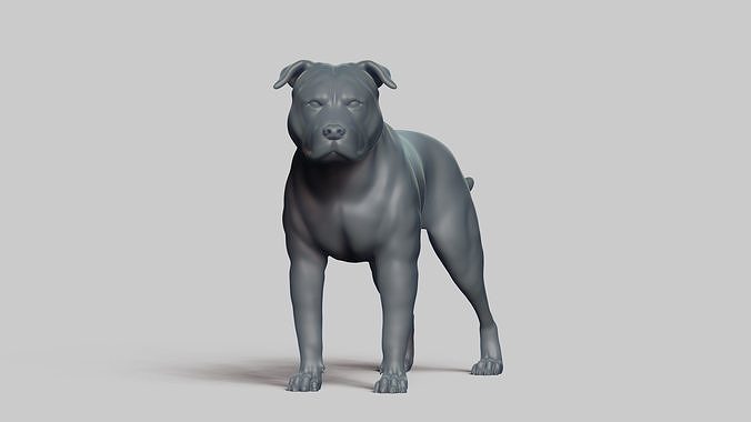 English Staffordshire V1 3D print model