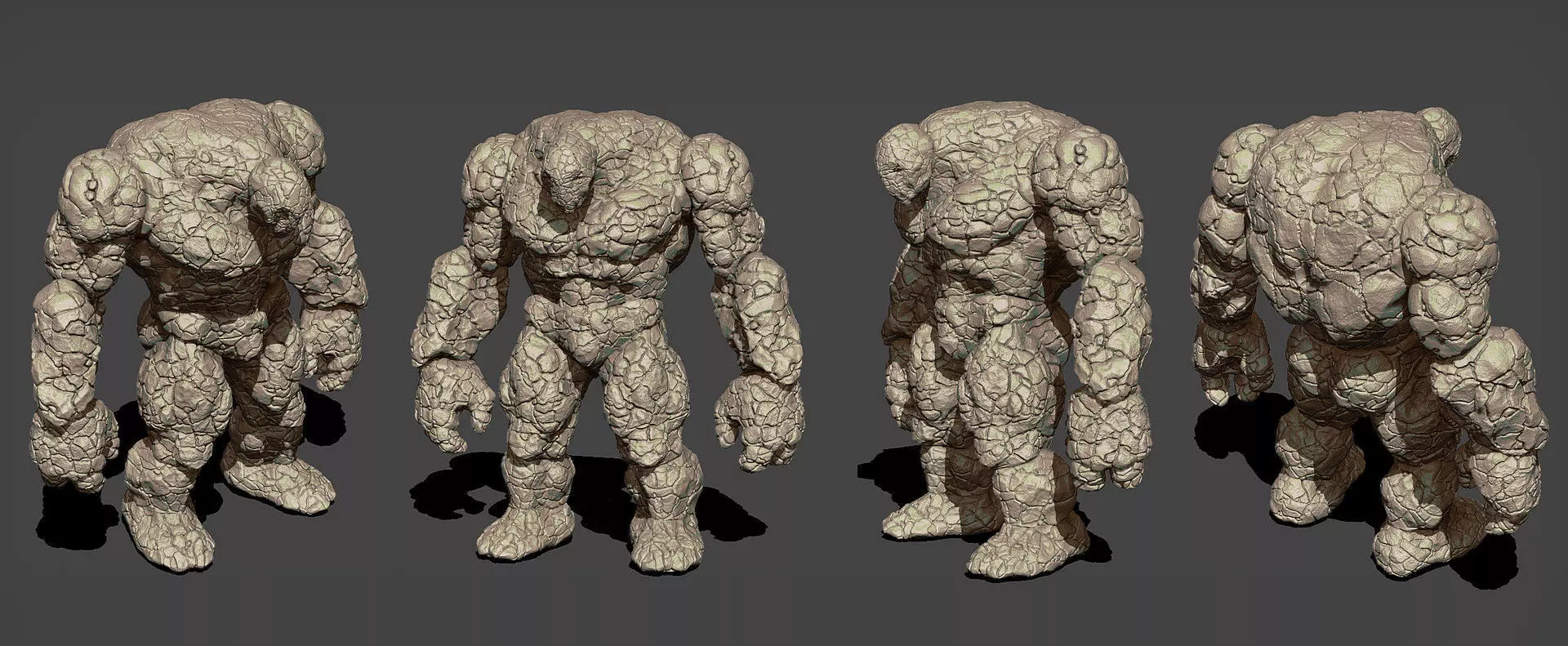 Golem Elemental 3D model