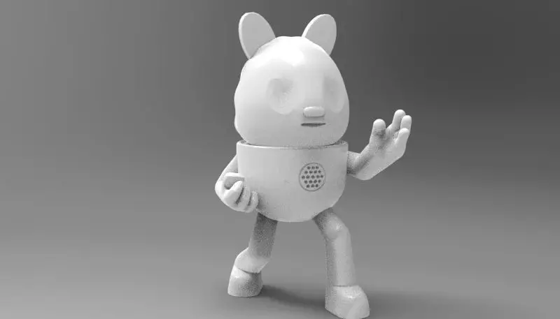 roo rabbit space jungle 3D print model_0