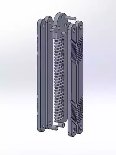 Balisong comb functional knife
