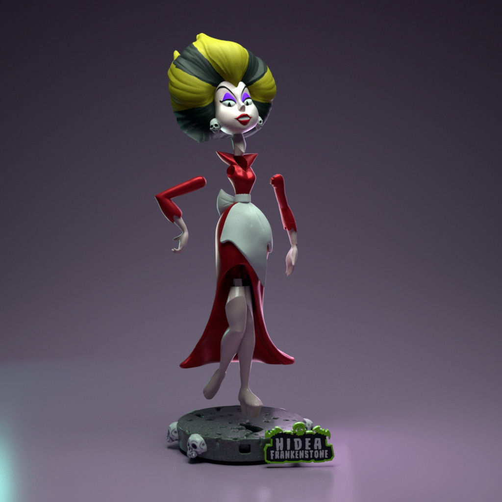 Hidea Frankenstone 3D print model_4