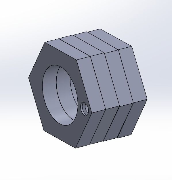 Foldable knuckle-duster 3D print model_3