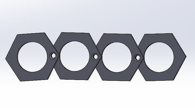 Foldable knuckle-duster 3D print model