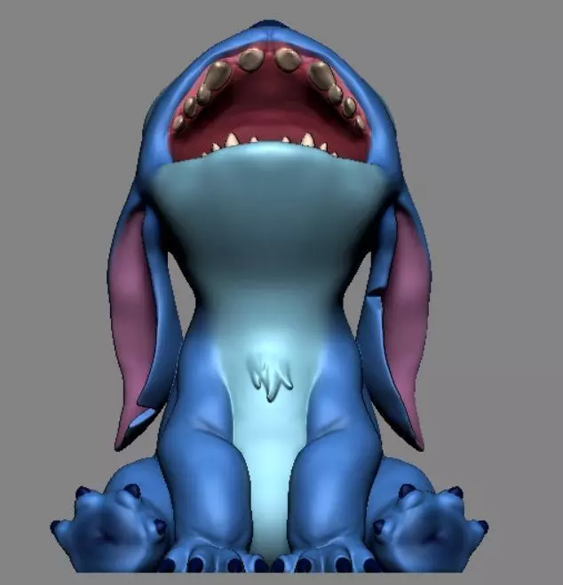Stitch  3D print model_0