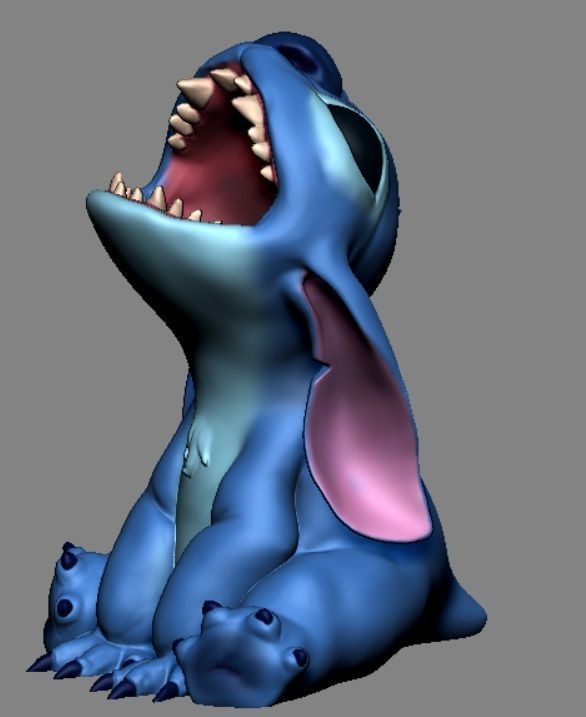 Stitch  3D print model_1