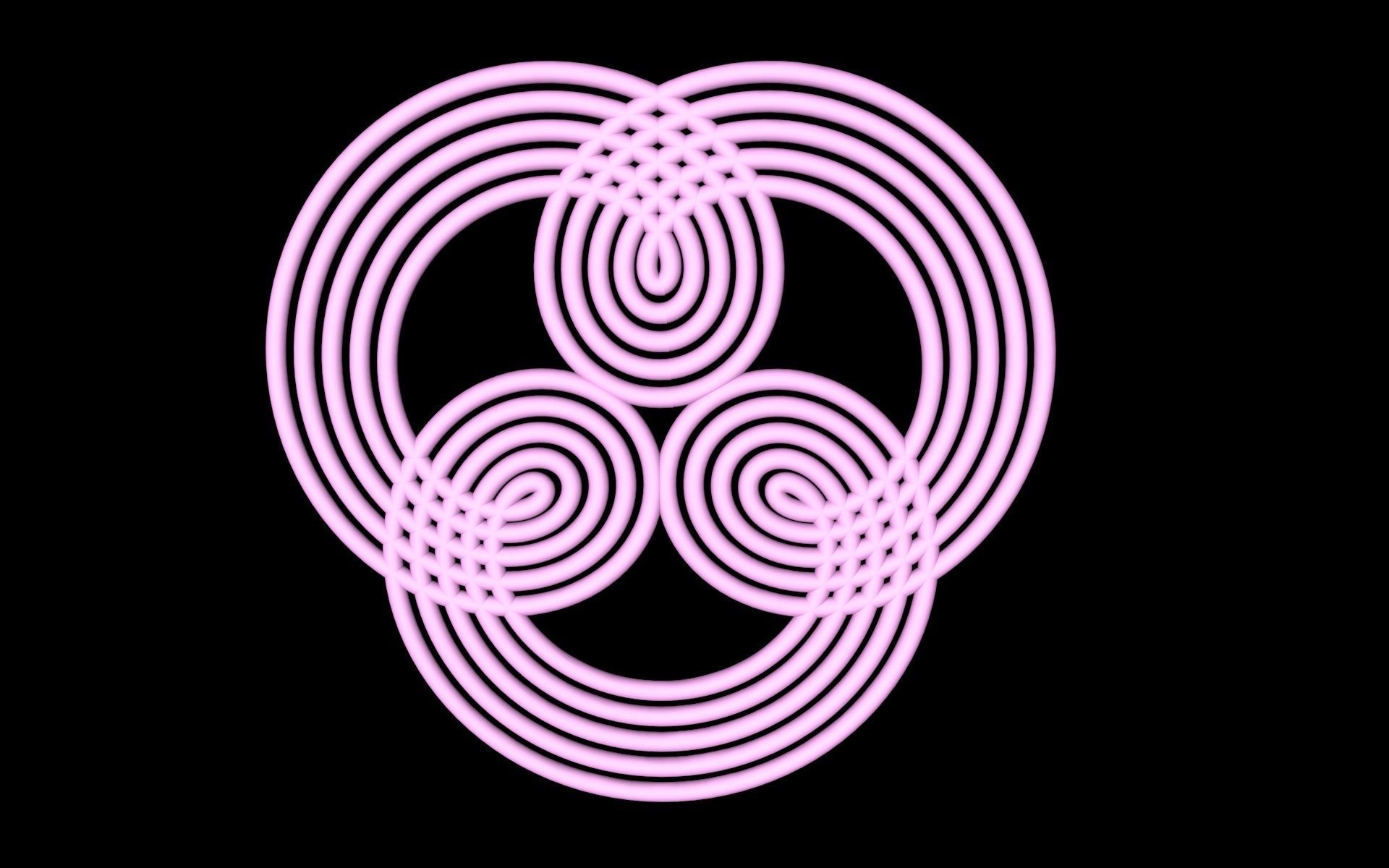 072 Motion of points around circle 012 3D model_6