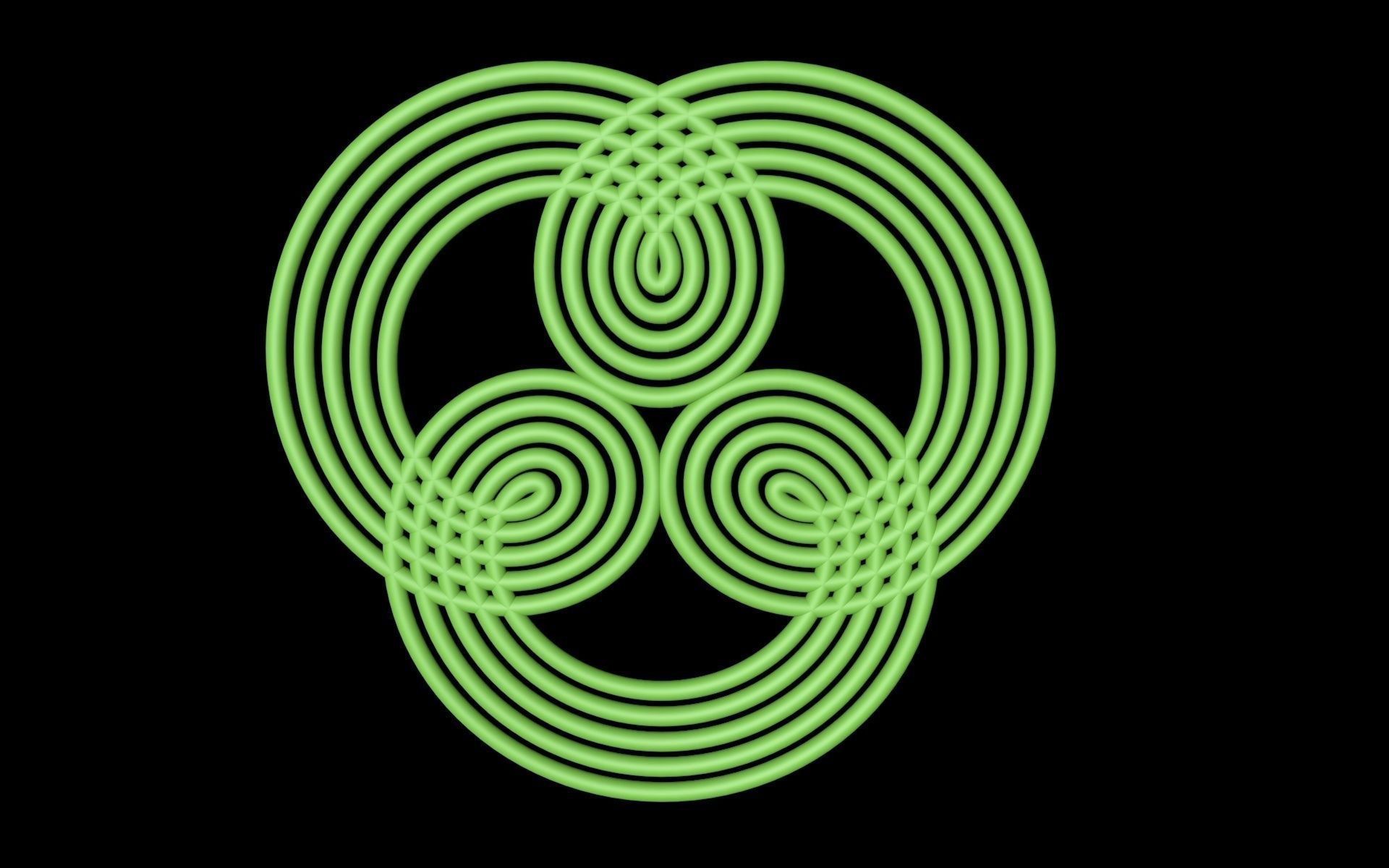 072 Motion of points around circle 012 3D model_4