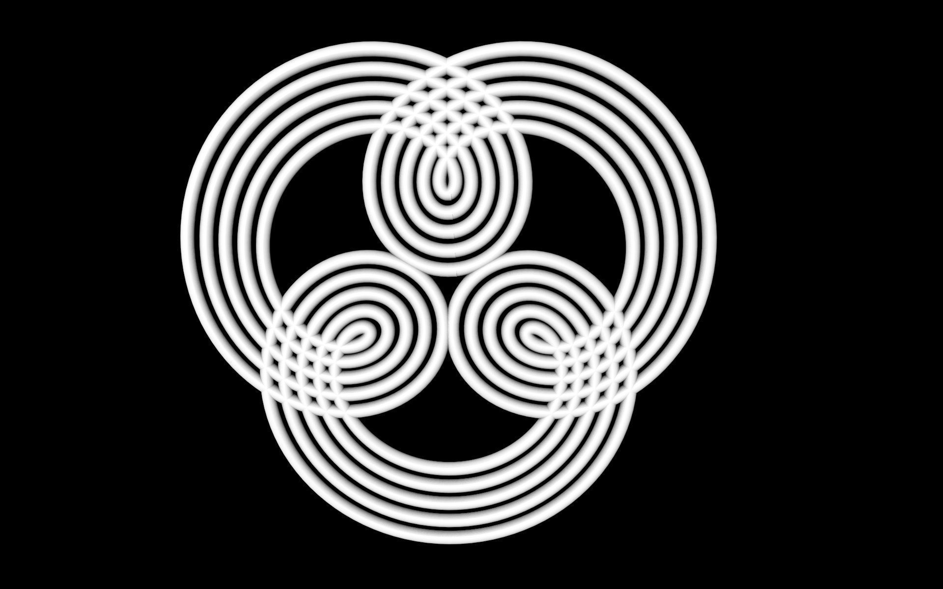 072 Motion of points around circle 012 3D model_1