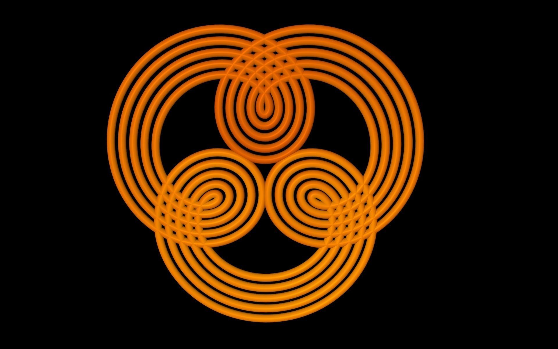 072 Motion of points around circle 012 3D model_3