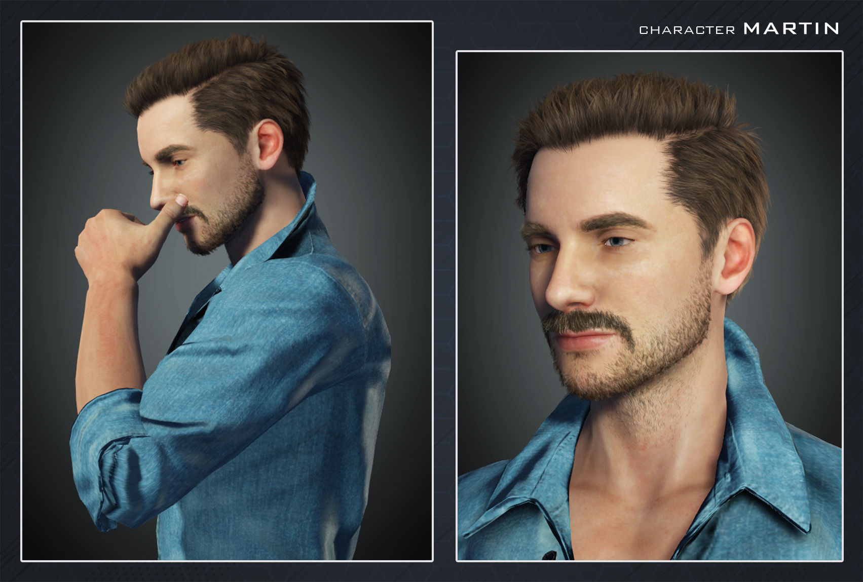 Male Character - Martin 3D model_10