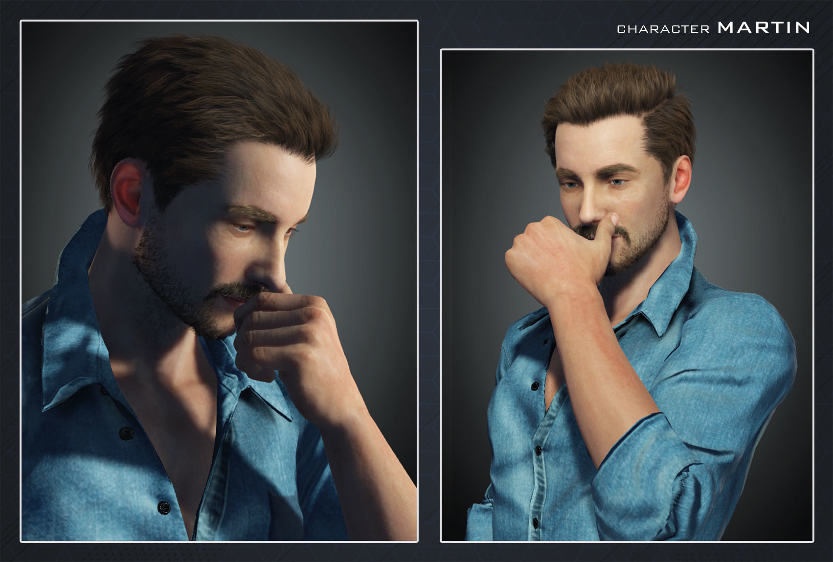 Male Character - Martin 3D model_12