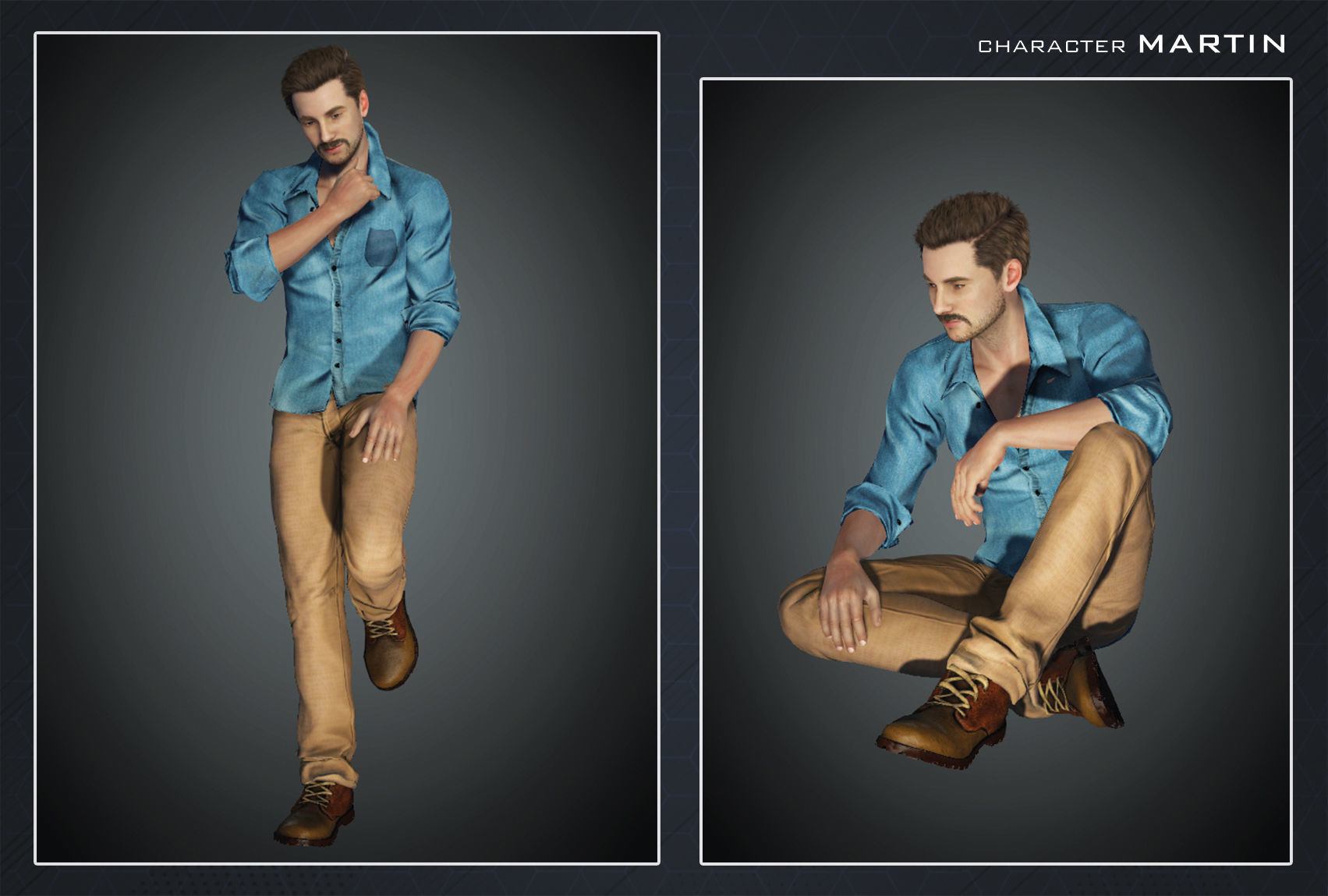 Male Character - Martin 3D model_5