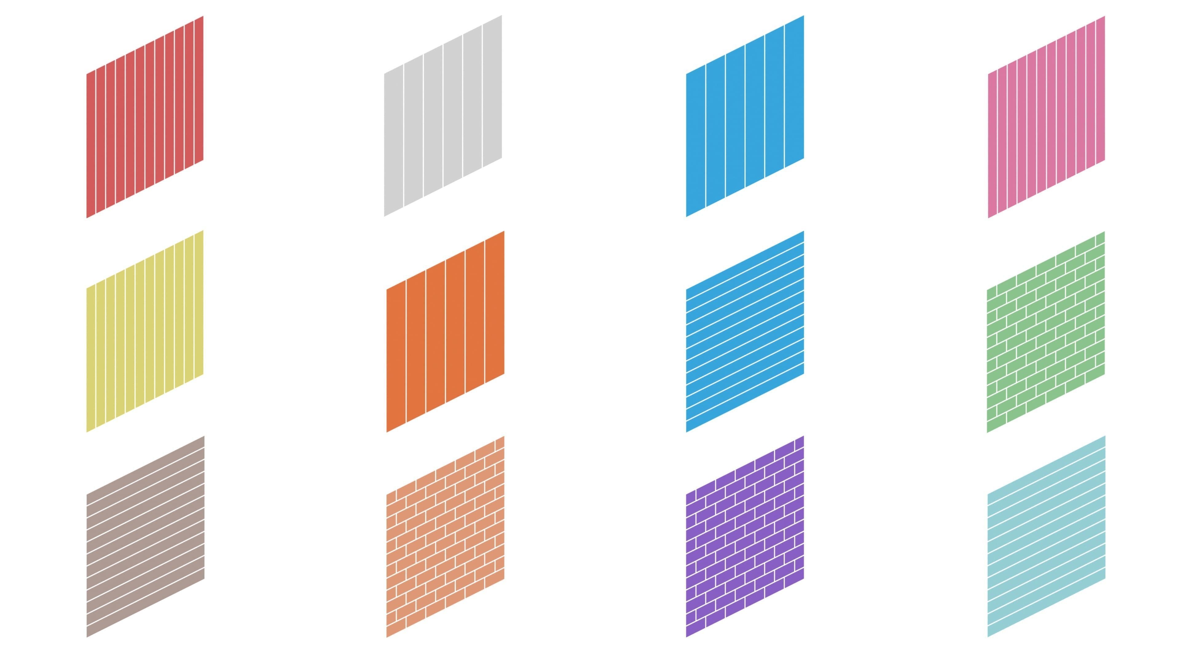 Furniture Bright Low-poly 3D model_33