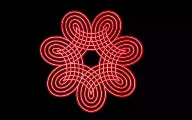 075 Motion of points around circle 015 3D model