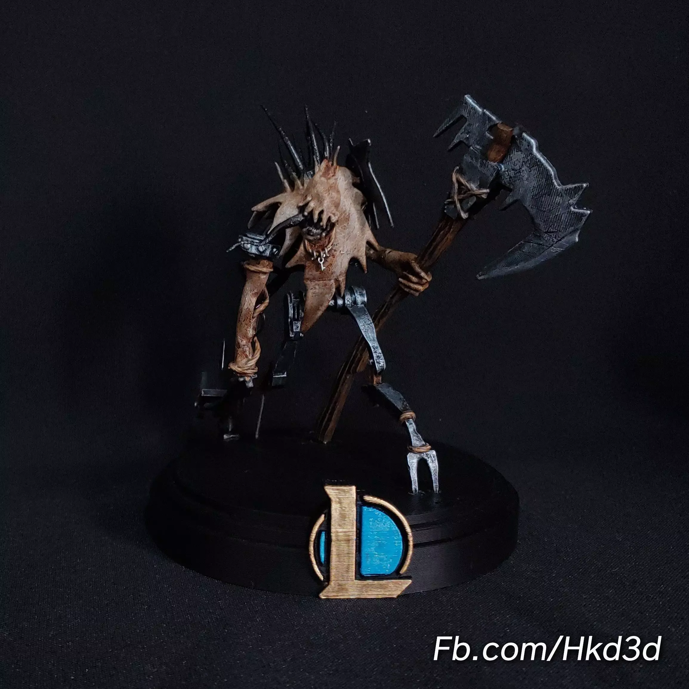 Fiddlesticks Fanart - League Of Legends 3D print model_0