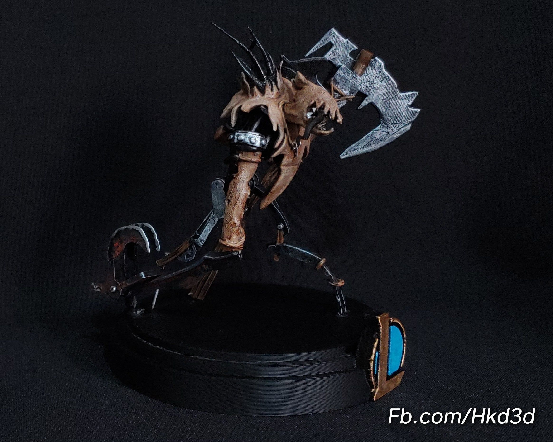 Fiddlesticks Fanart - League Of Legends 3D print model_1