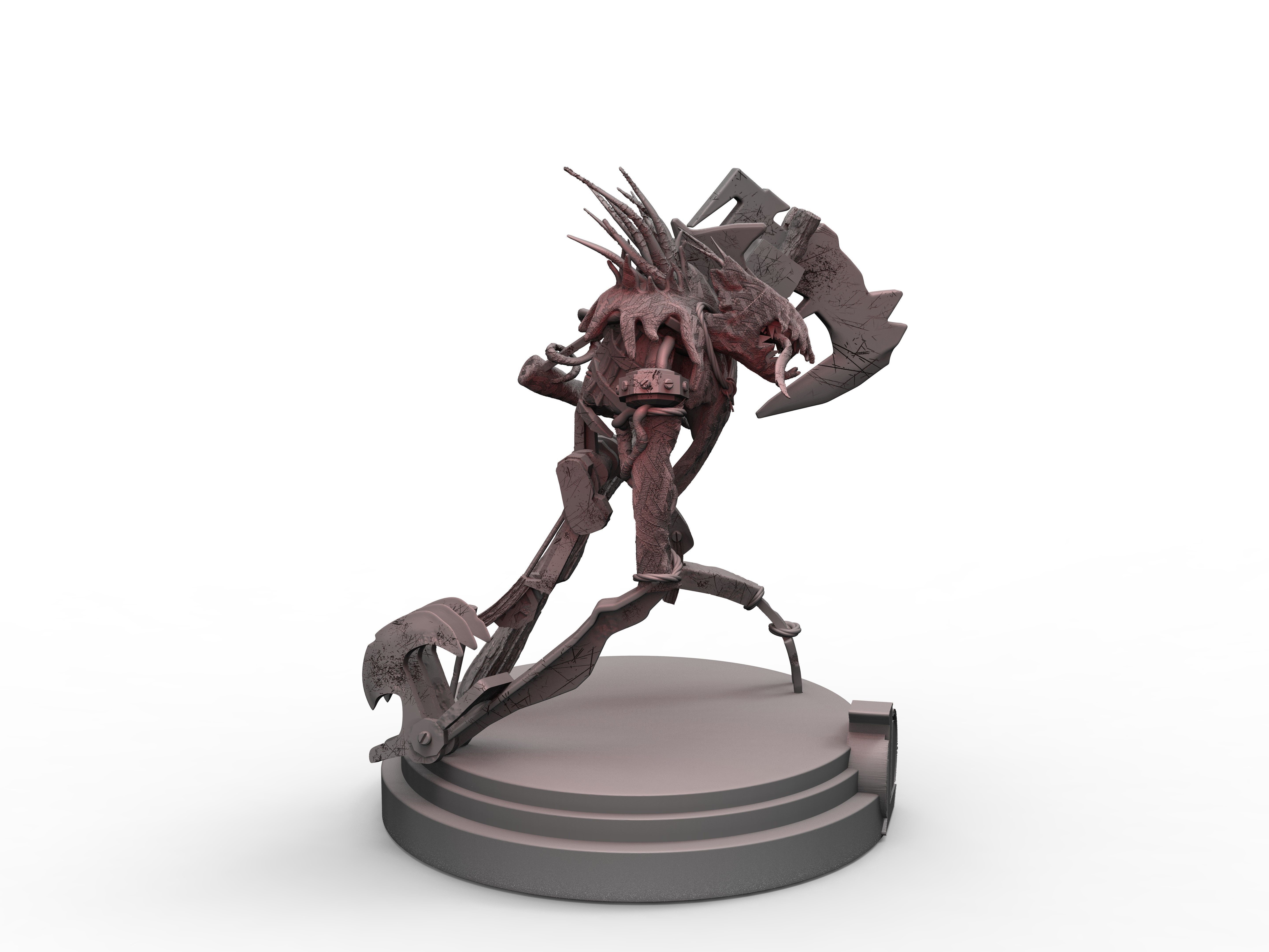 Fiddlesticks Fanart - League Of Legends 3D print model_7