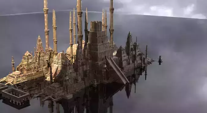 City of Nazca civilization Ruins 3