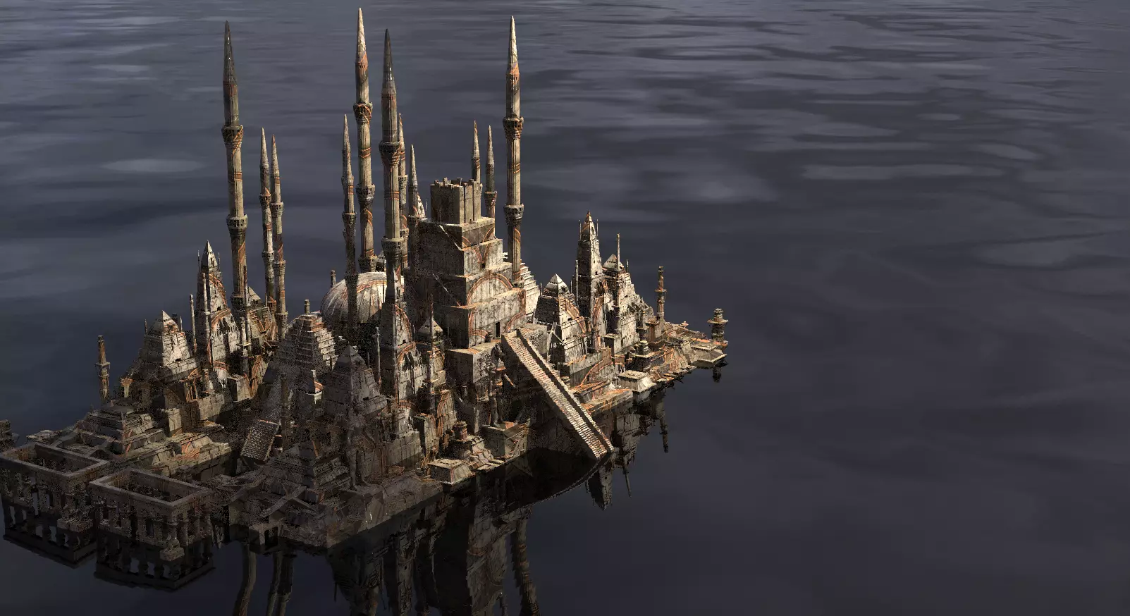 Capital of Arequipa Region 3 3D model_0