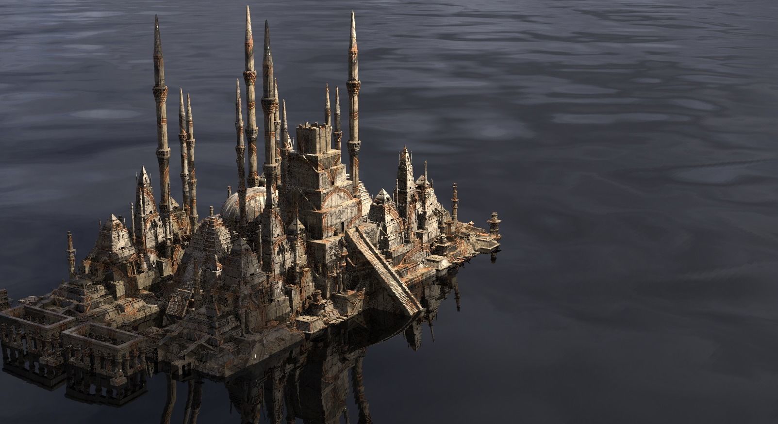 Capital of Arequipa Region 3 3D model_1