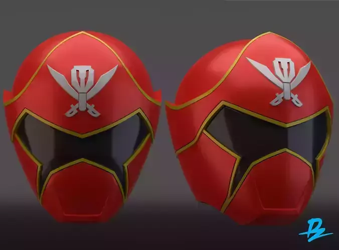 Gokai ranger Red  3D print model