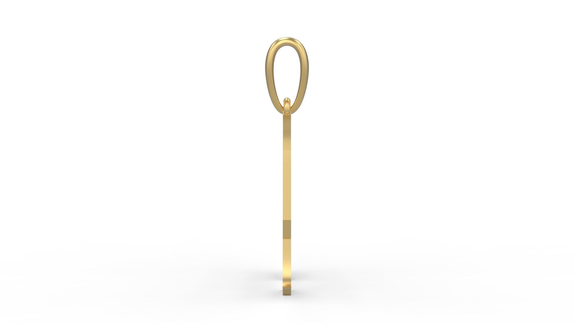 Initial Letters Pendant Storybook Ending A 3D print model_2