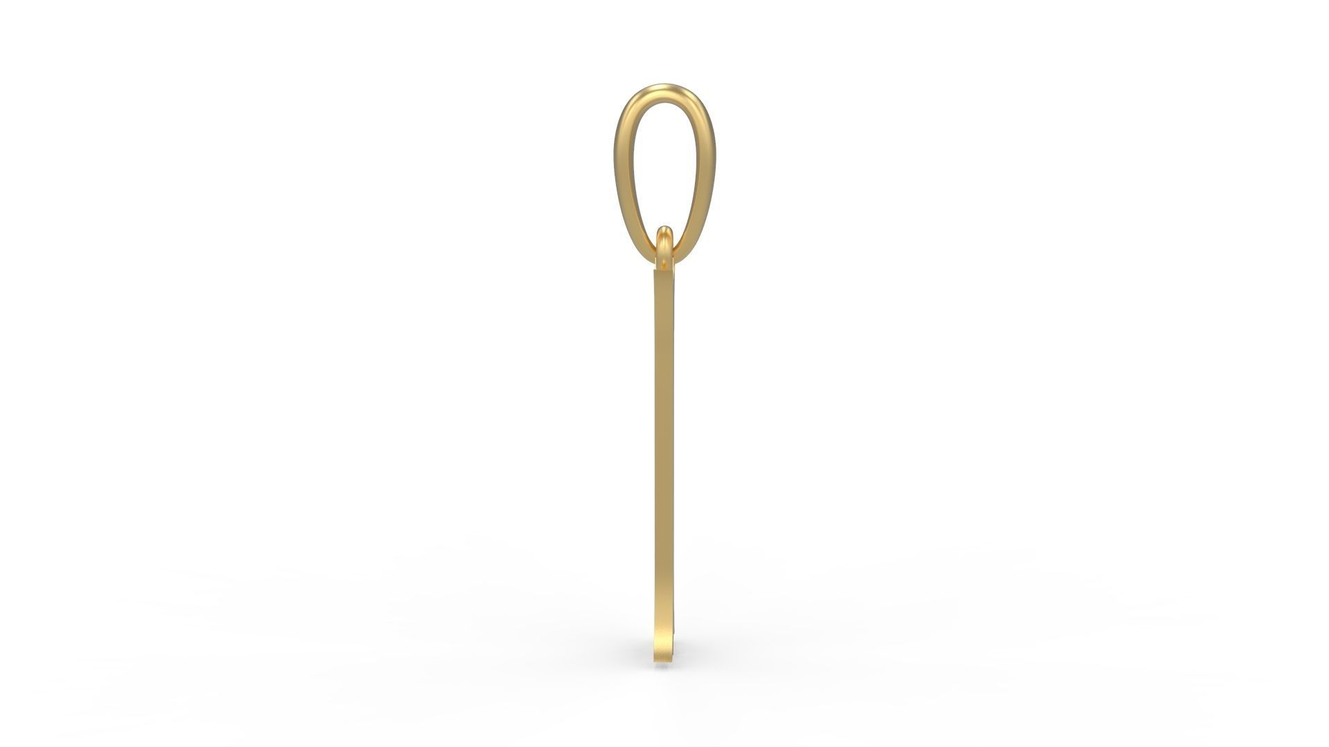 Initial Letters Pendant Storybook Ending I 3D print model_2