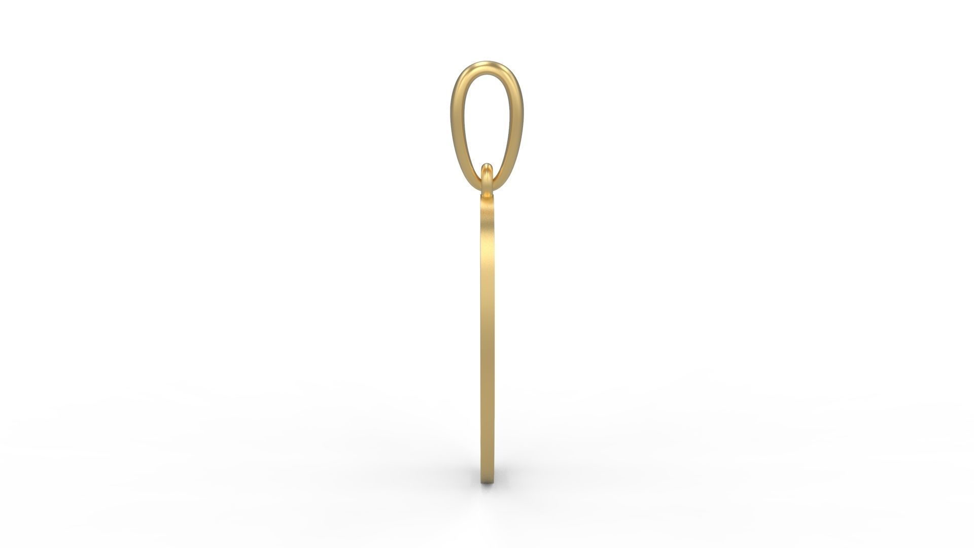 Initial Letters Pendant Storybook Ending O 3D print model_2