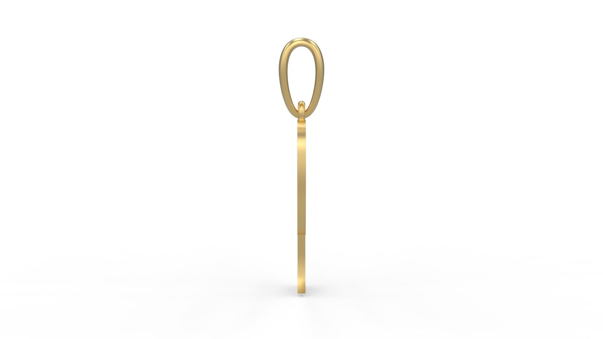 Initial Letters Pendant Storybook Ending P 3D print model_2