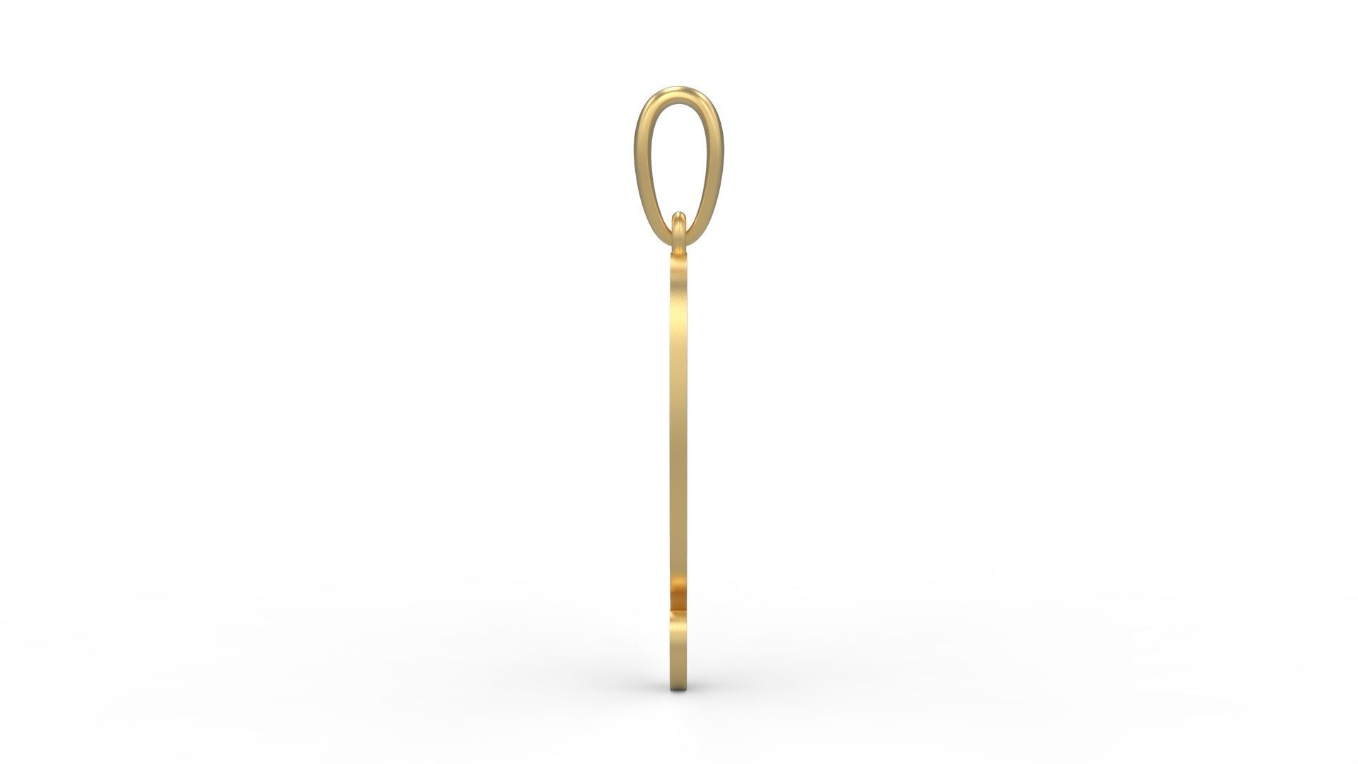 Initial Letters Pendant Storybook Ending Q 3D print model_2