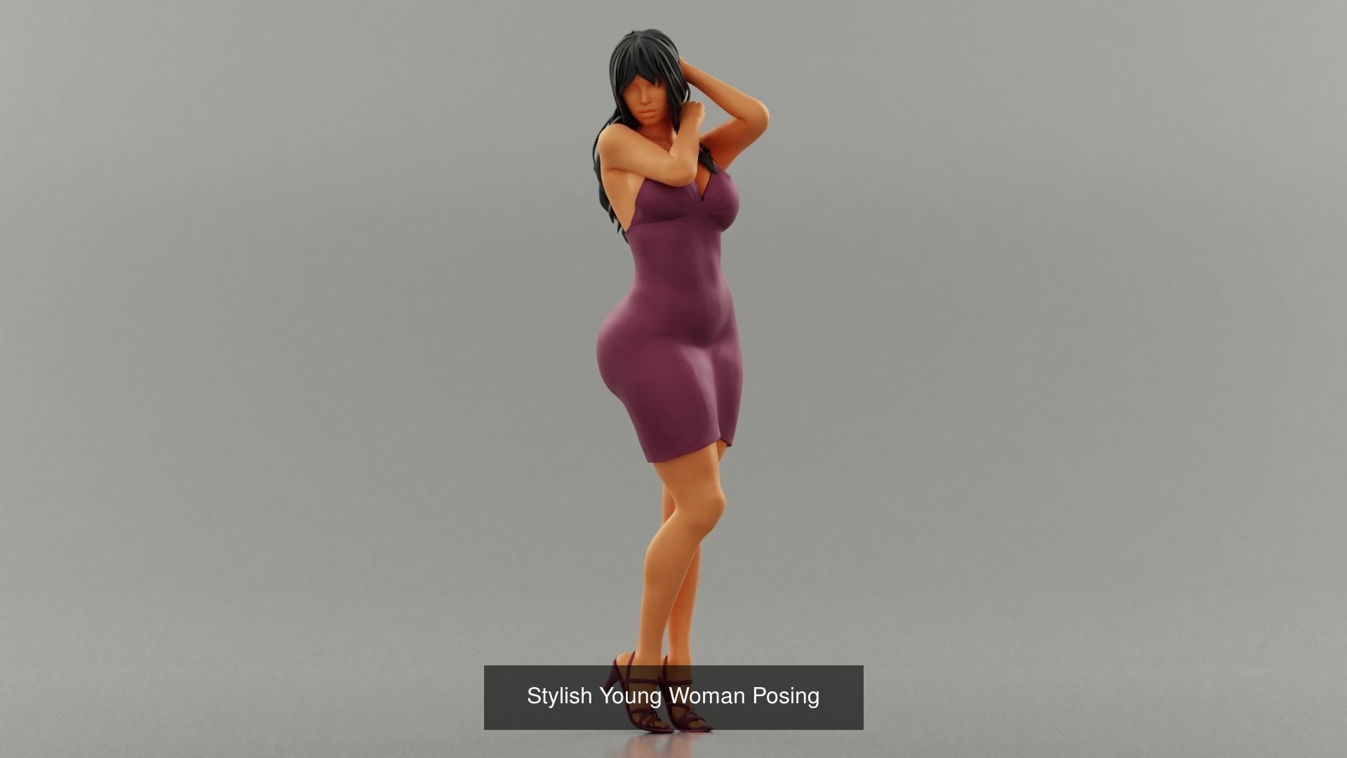 Collection Women for 3D Printing _13