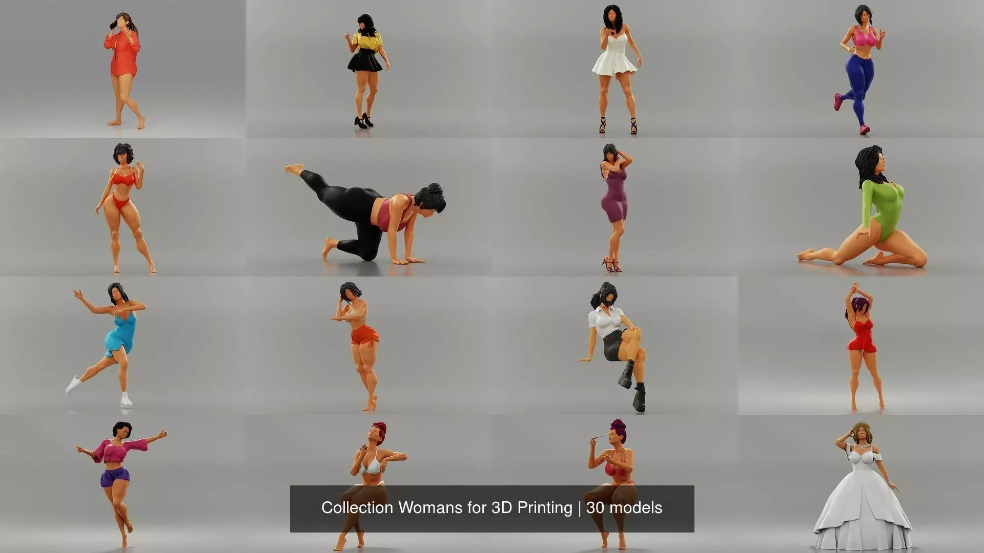 Collection Women for 3D Printing _0