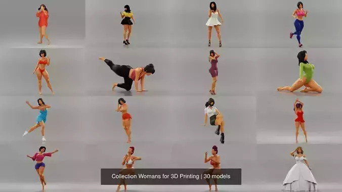Collection Women for 3D Printing 