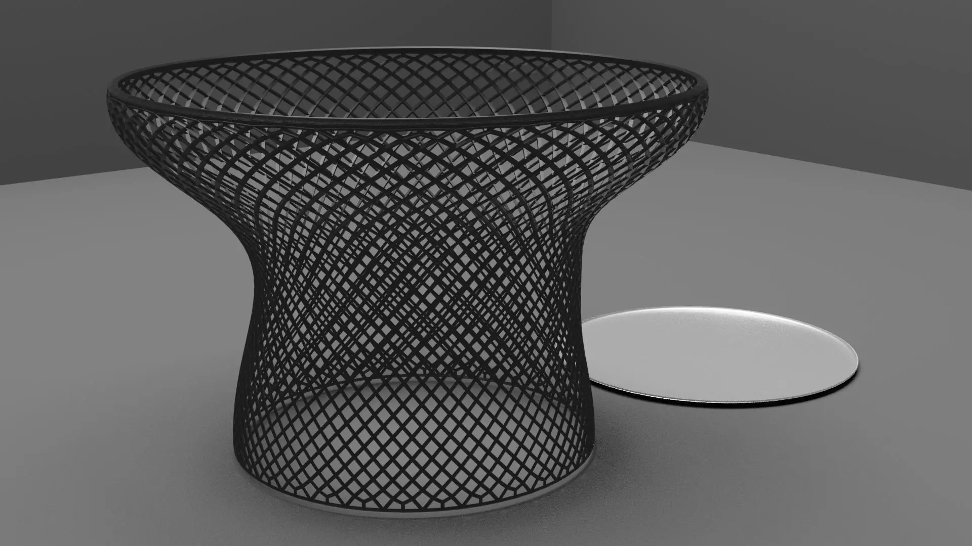 Decor round plate Free 3D print model