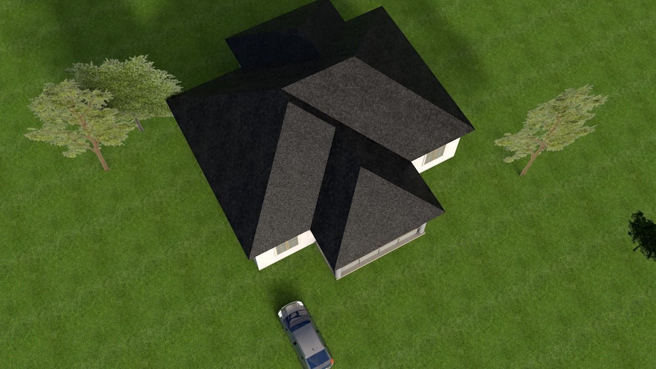 MODERN HOUSE 3D model_3