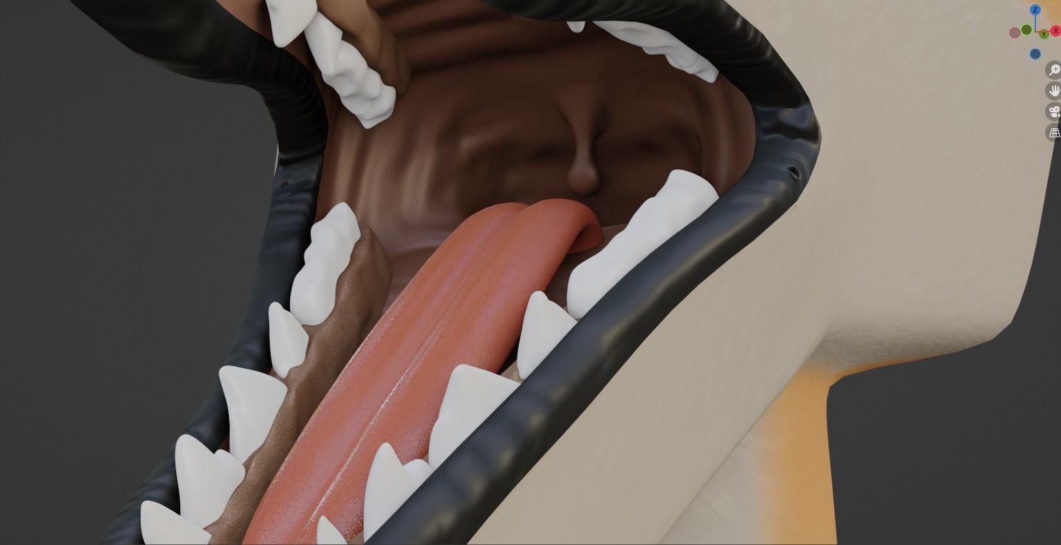 Hassun Anthro Fox 3D model_84