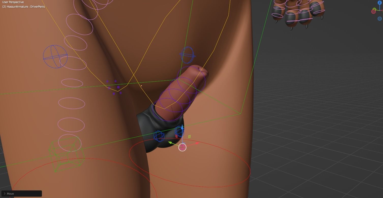 Hassun Anthro Fox 3D model_42