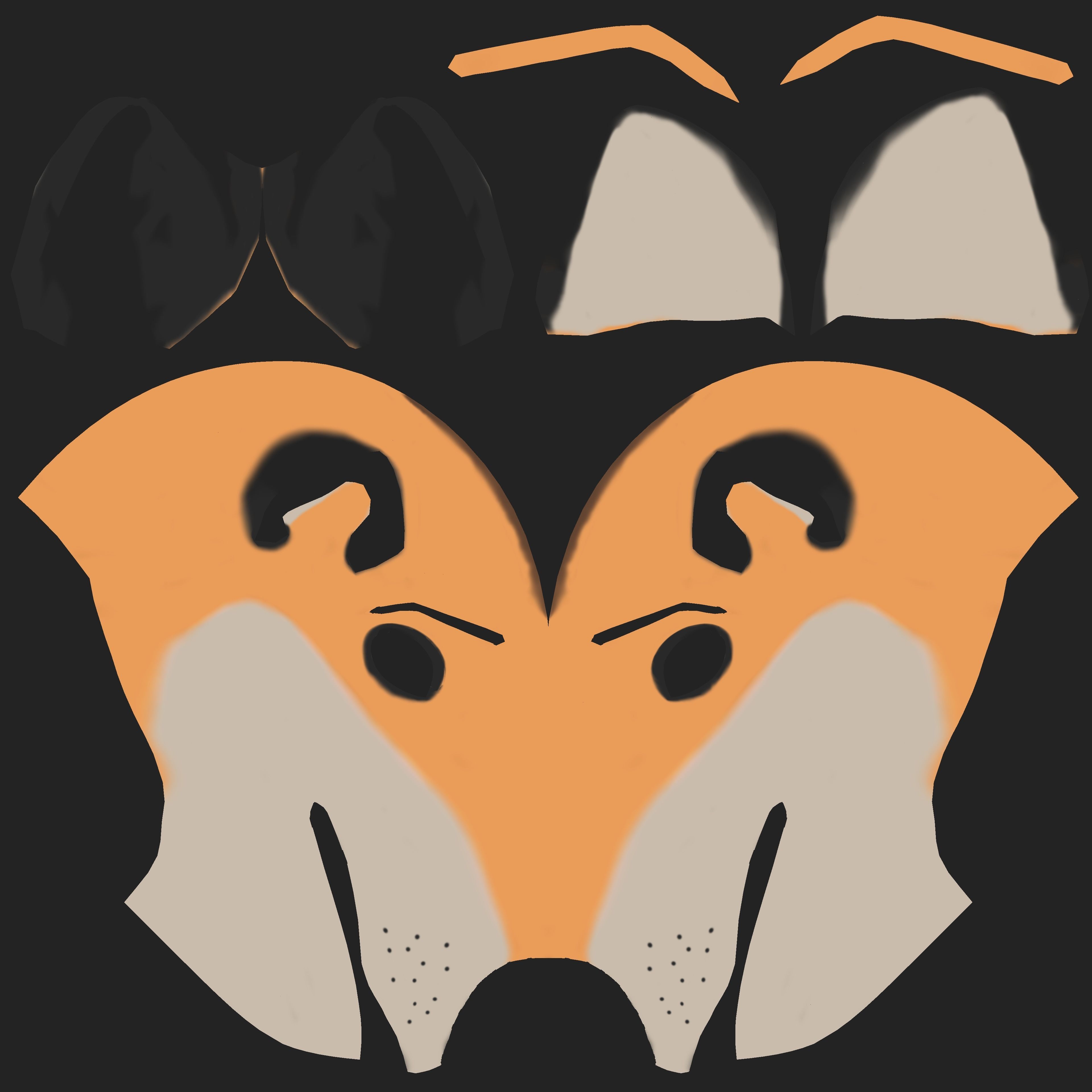 Hassun Anthro Fox 3D model_92