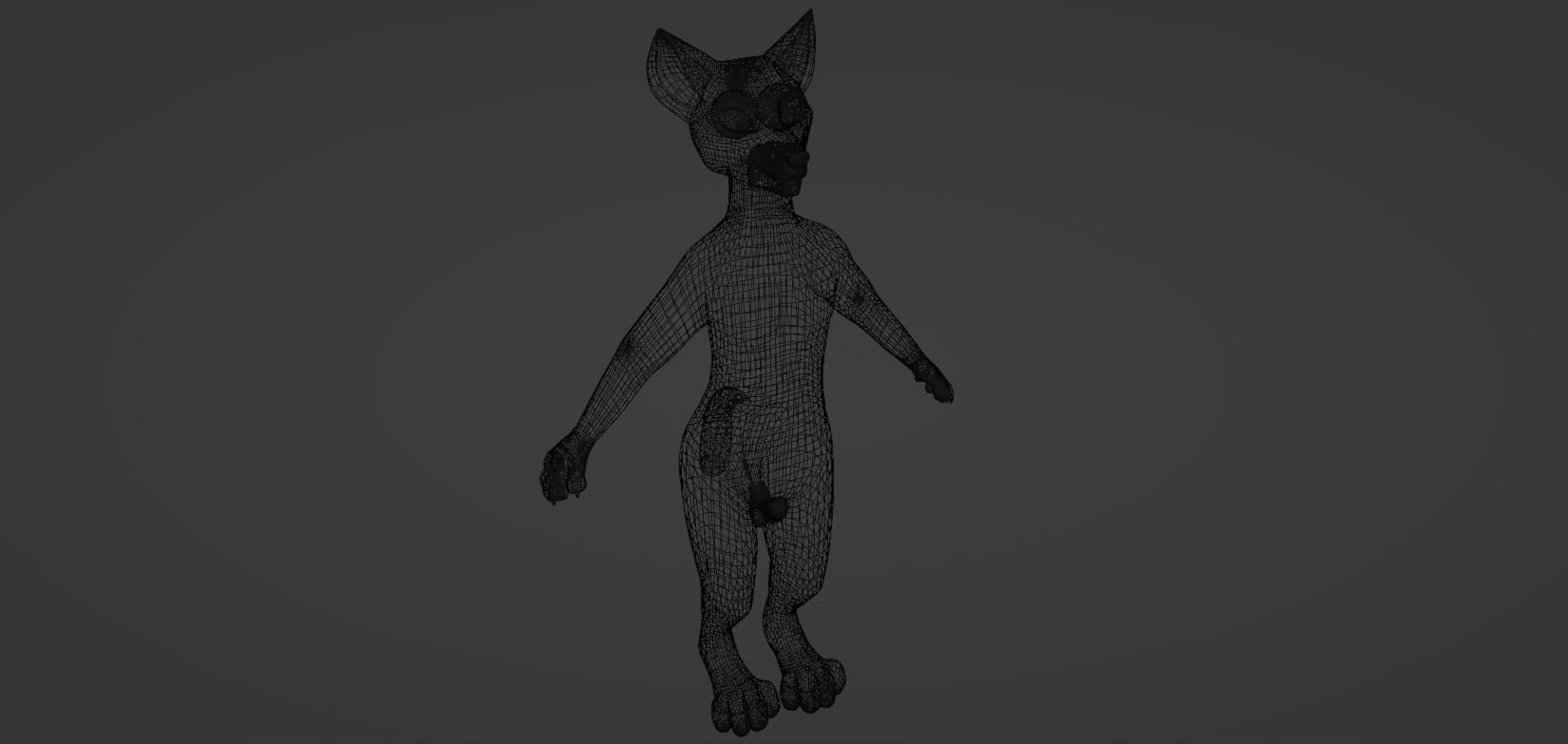 Hassun Anthro Fox 3D model_65