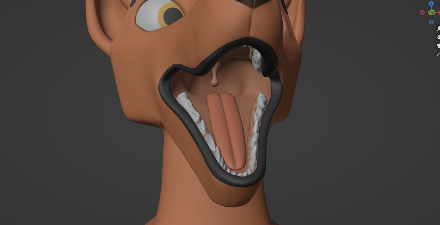 Hassun Anthro Fox 3D model_81