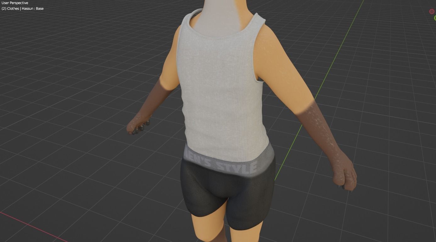 Hassun Anthro Fox 3D model_73