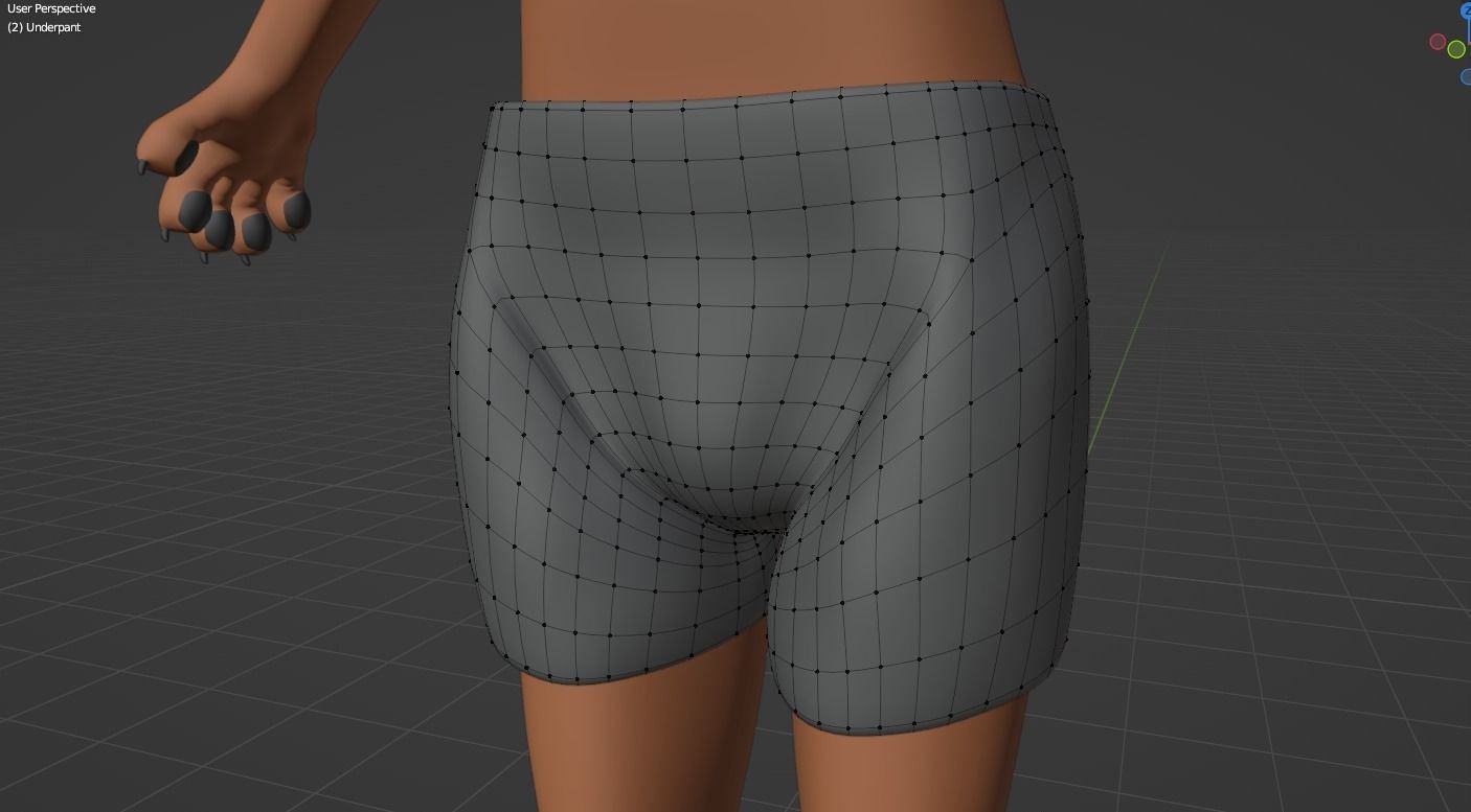 Hassun Anthro Fox 3D model_66