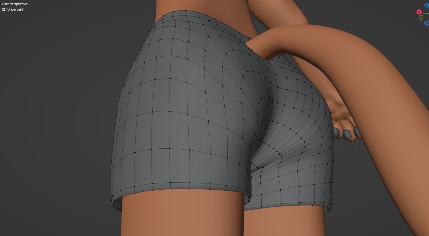 Hassun Anthro Fox 3D model_67