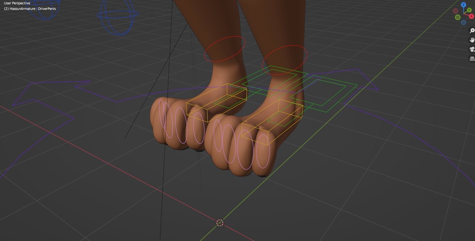 Hassun Anthro Fox 3D model_44