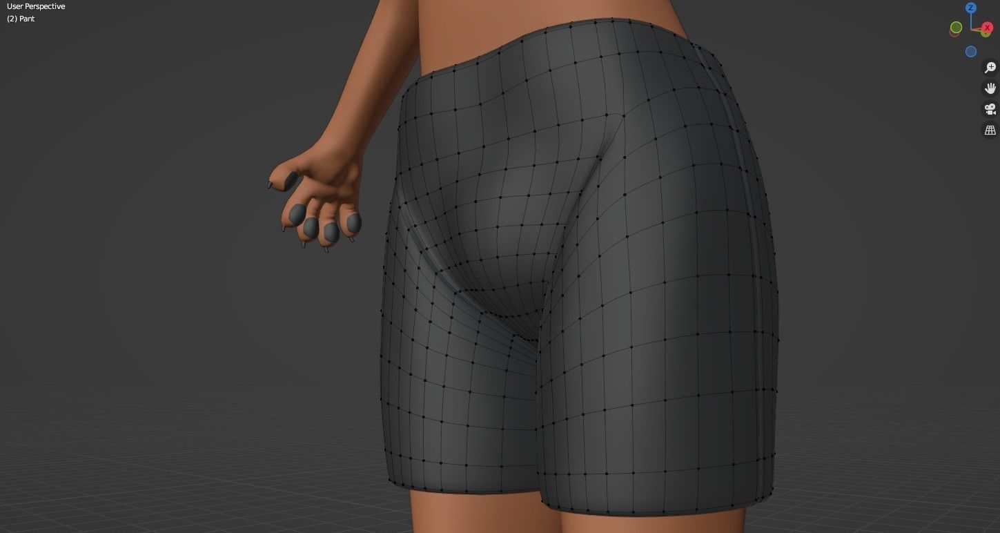 Hassun Anthro Fox 3D model_68