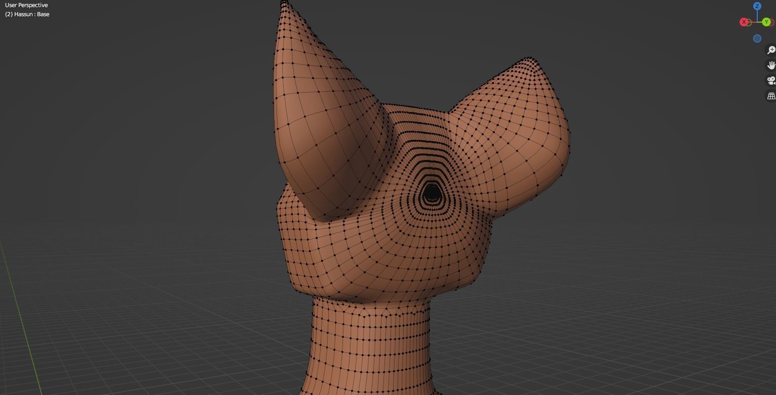 Hassun Anthro Fox 3D model_59