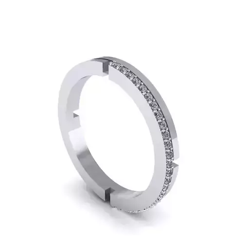 Love Wedding Band Ring